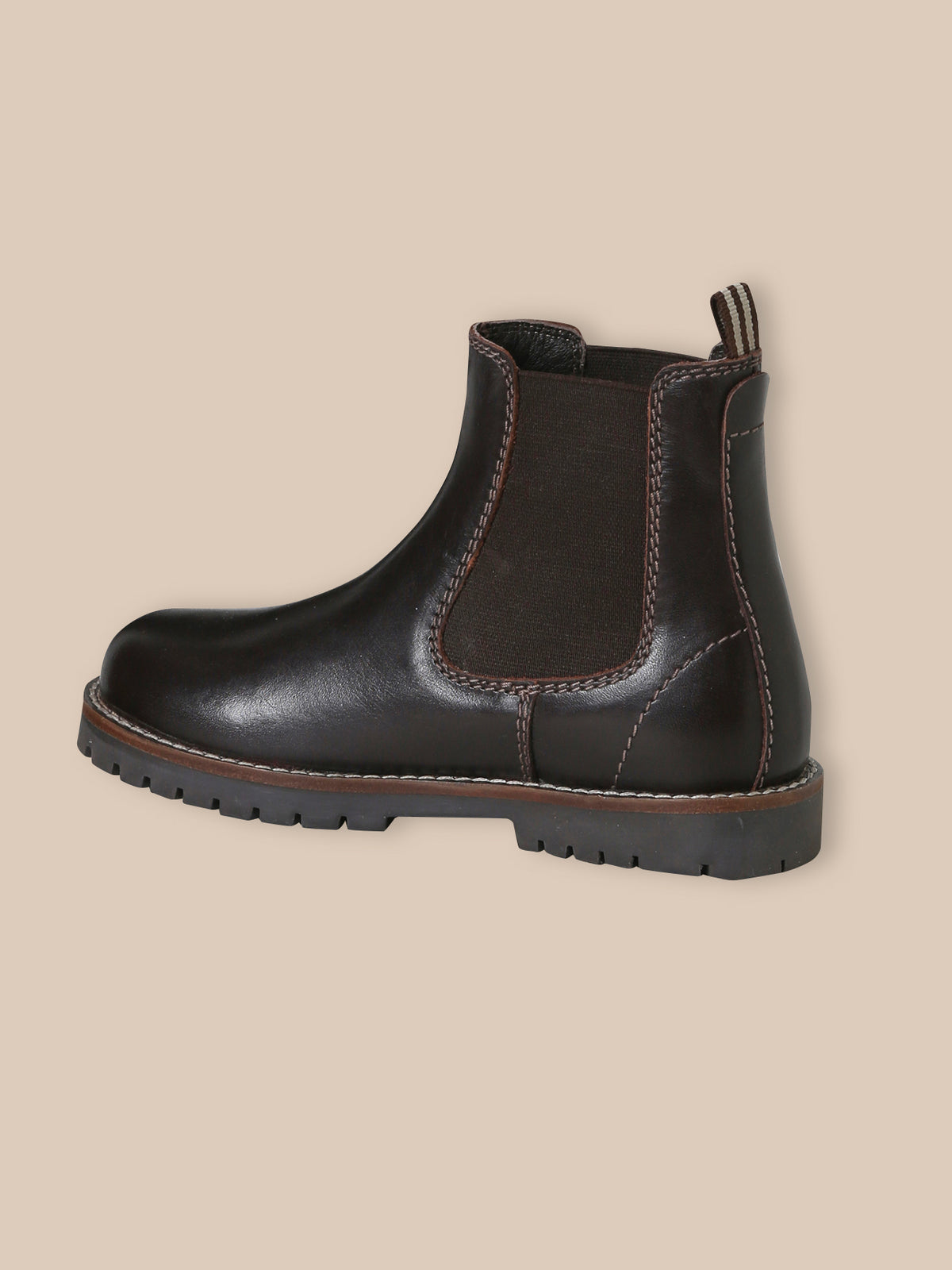 Boots chelsea en cuir garçon