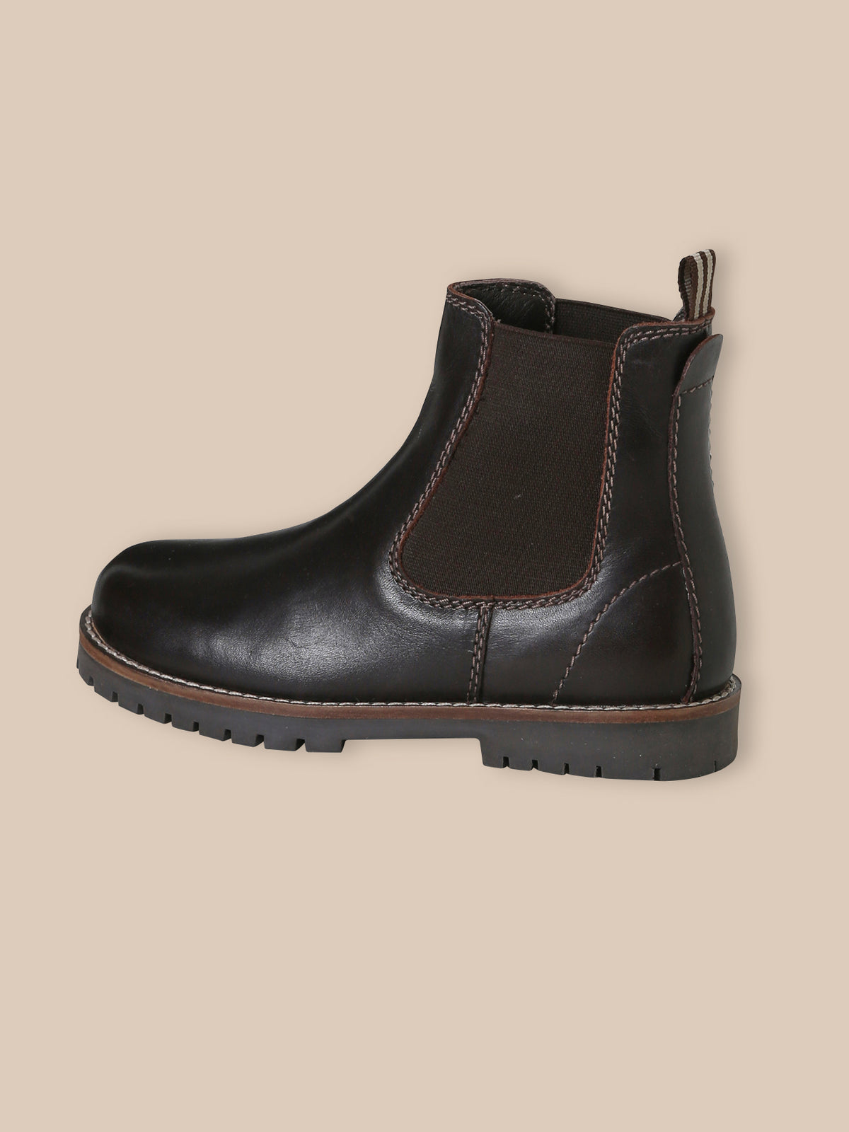 Boots chelsea en cuir garçon