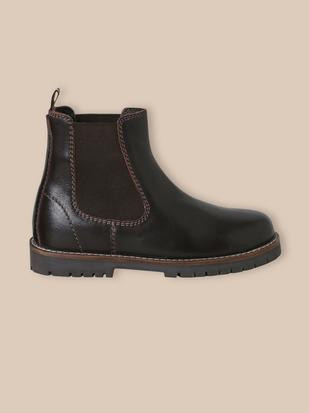 Boots chelsea en cuir garçon