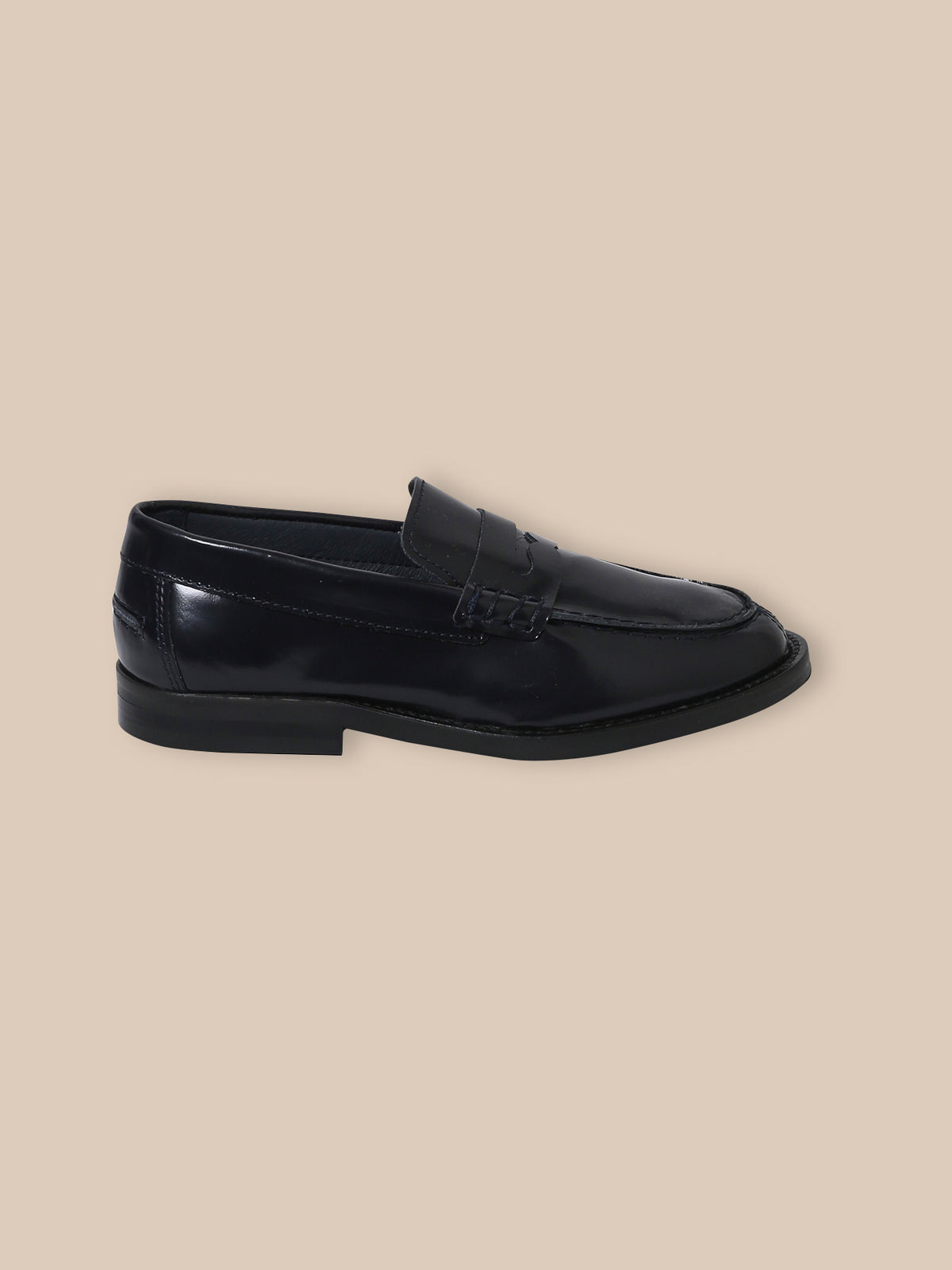 Mocassins en cuir Garçon