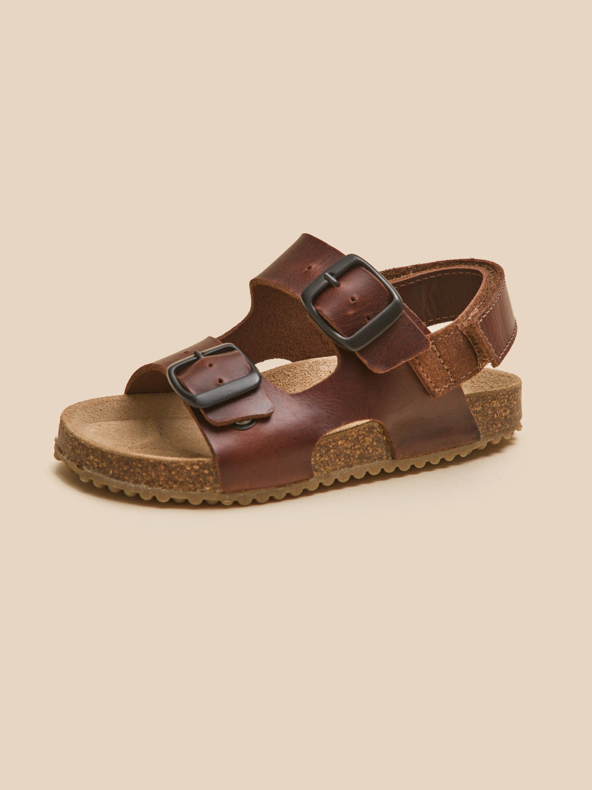 Sandales à brides garçon en cuir