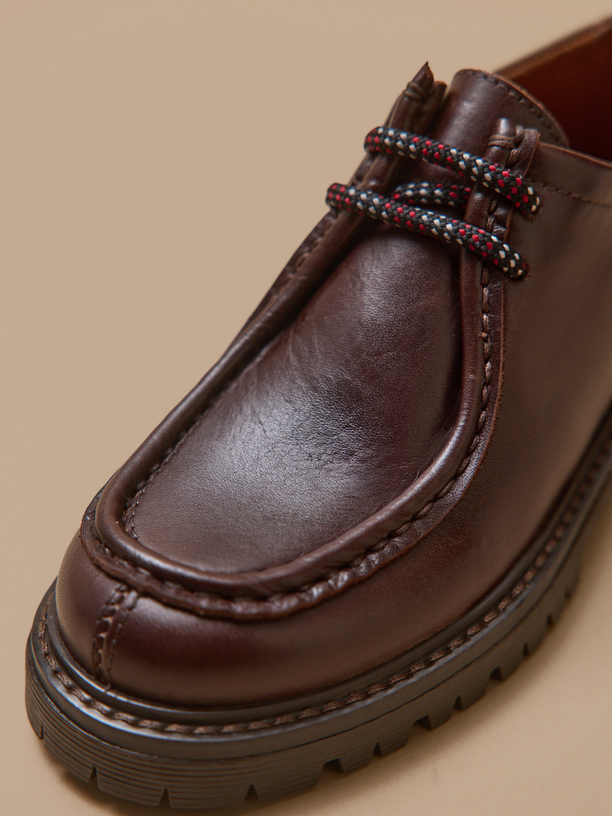 Boy's leather Derby shoes