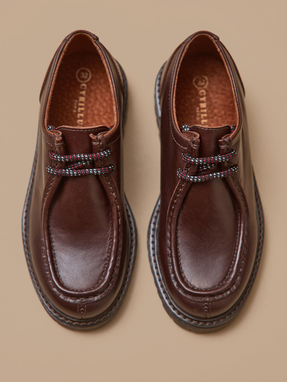 Boy's leather Derby shoes