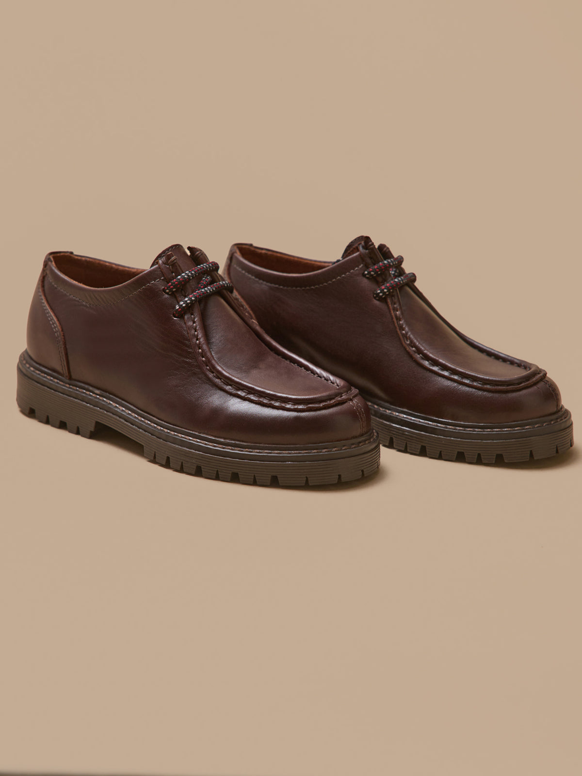 Boy's leather Derby shoes
