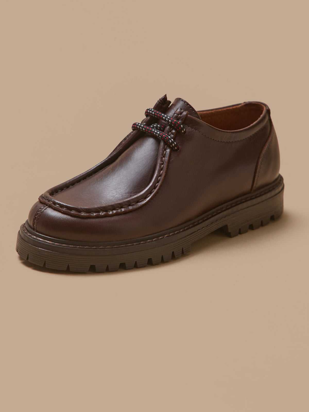 Boy's leather Derby shoes