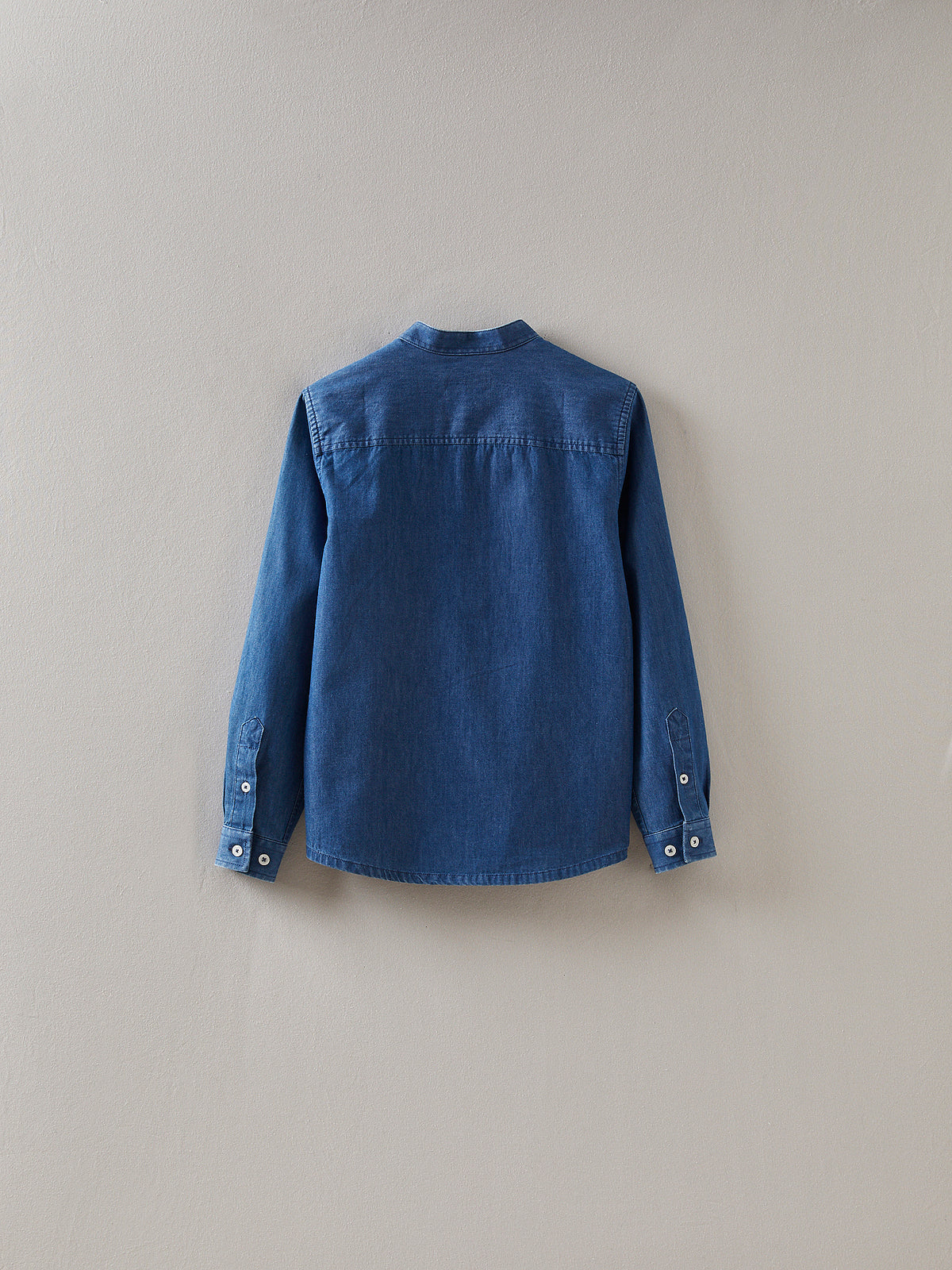 Boy's lightweight occasion wear denim shirt